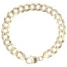 9ct Yellow Gold Curb Bracelet 7.5"