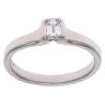 Platinum 0.35ct Brilliant Cut Diamond Solitaire Ring