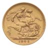 1906 Edward VII Large Head UK Full Sovereign Coin