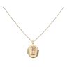 9ct Yellow Gold Rennie Mac Locket Pendant and Chain 20"