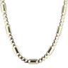 14ct Yellow Gold Monaco Shade Plain Chain 18"
