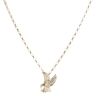 9ct Yellow Gold Eagle Pendant and Chain 18"