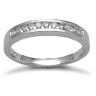 18ct White Gold 0.25ct Channel Set Diamond Ring