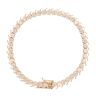 9ct Yellow Gold Cubic Zirconia Bracelet 7"