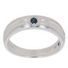 18ct White Gold Sapphire Vera Wang Love Signet Ring