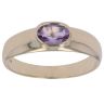 9ct Yellow Gold Amethyst Fancy Ring