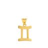 22ct Yellow Gold Gemini Pendant
