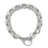 Silver Belcher Bracelet 8.5" By Icesia