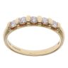 18ct Yellow Gold 0.51ct Brilliant Cut Diamond Five Stone Ring