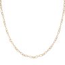18ct Yellow Gold Infinity Fancy Chain 24"