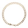 9ct Yellow Gold Curb Bracelet 7.5"