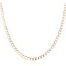 9ct Yellow Gold Curb Chain 18"