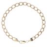 9ct Yellow Gold Curb Bracelet 7.5"