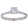 18ct White Gold 0.50ct Brilliant Cut Diamond Solitaire Ring