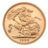 1993 Elizabeth II Third Portrait UK Full Sovereign Coin