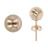 9ct Yellow Gold Ball Stud Earrings