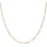 9ct Yellow Gold Figaro Chain 18"