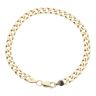 9ct Yellow Gold Curb Bracelet 9"