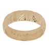 18ct Yellow Gold Patterned 5.5mm Wedding Band