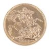 1909 Edward VII Large Head UK Full Sovereign Coin