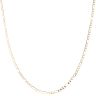 9ct Yellow Gold Figaro Chain 18"