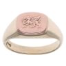 9ct Yellow and Rose Gold Welsh Dragon Clogau Signet Ring