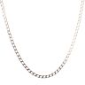 9ct Yellow Gold Square Curb Chain 20"