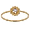 22ct Yellow Gold Cubic Zirconia Granulation Ring
