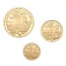 2021 George & The Dragon 200th Anniversary Alderney Sovereign Fractional Set of 3 Coins Boxed with Proof