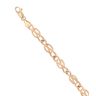 9ct Yellow Gold Fancy Bracelet 7"
