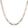 14ct Yellow Gold Figaro Chain 20"