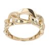 14ct Yellow Gold Curb Link Ring