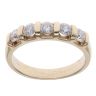 9ct Yellow Gold 0.75ct Brilliant Cut Diamond Five Stone Eternity Ring