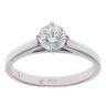14ct White Gold 0.71ct Brilliant Cut Diamond Solitaire Ring