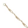 9ct Yellow Gold Fancy Bracelet 7"