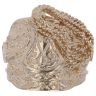9ct Yellow Gold Patterned Saddle Ring