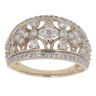 9ct Yellow Gold 1.00ct Brilliant Cut Diamond Fancy Ring