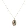9ct Yellow Gold Locket Pendant and Chain 16"