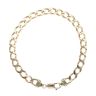 9ct Yellow Gold Curb Bracelet 9.5"