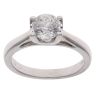 Platinum 1.05ct Brilliant Cut Diamond Solitaire Ring