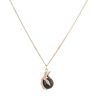 9ct Yellow Gold Tiger Eye Eagle Claw Pendant and Chain 20"