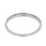 9ct White Gold 0.17ct Diamond Half Eternity Ring