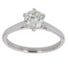 Platinum 0.80ct Brilliant Cut Diamond Solitaire Ring
