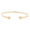 9ct Yellow Gold Plain Torque Bangle