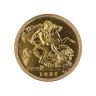 1982 Elizabeth II Decimal Portrait UK Half Sovereign Coin