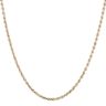 9ct Yellow Gold Rope Twist Chain 22"