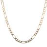 9ct Yellow Gold Figaro Chain 20"