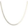 9ct Yellow Gold Square Curb Chain 24"