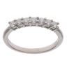 Platinum 0.33ct Brilliant Cut Diamond Seven Stone Eternity Ring
