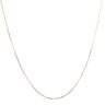 18ct Yellow Gold Box Chain 18"